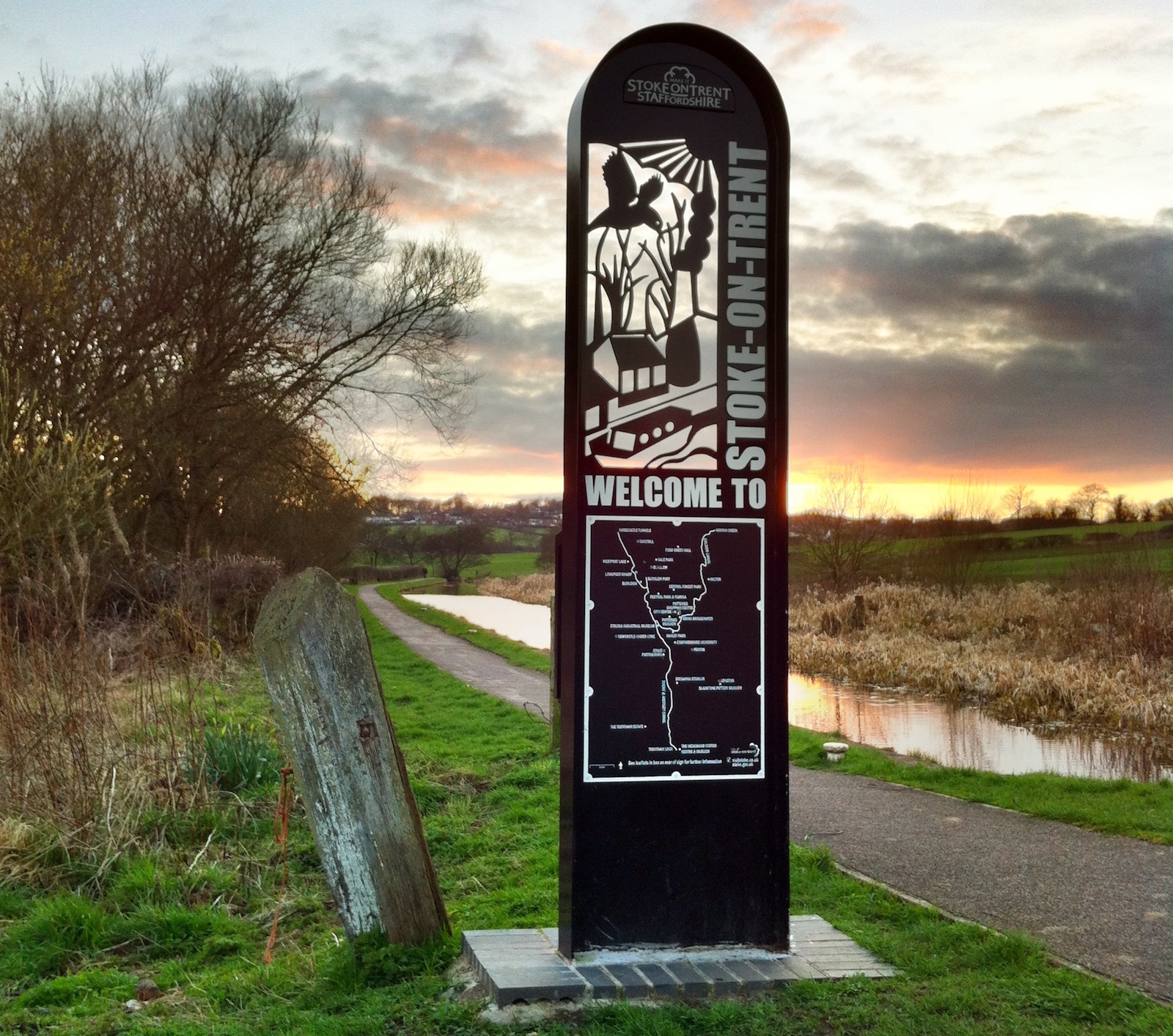 Norton Green boundary marker